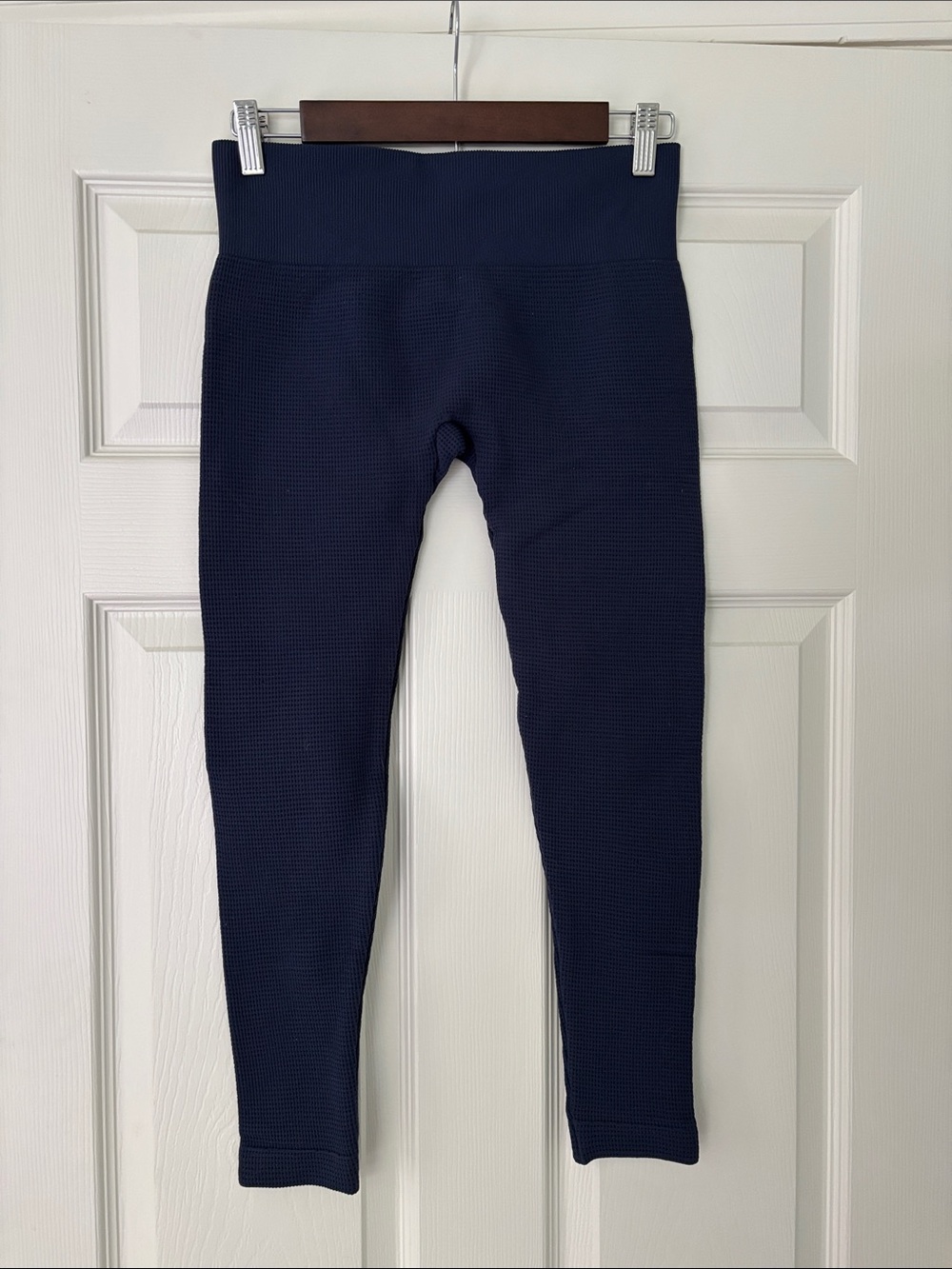 HALARA Women’s Navy Waffle Leggings